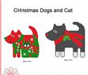 Plastic Canvas Patterns, Christmas Dogs and Cat Wall Hangings by KathyBarwickDesign