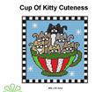 Pattern Leaflet, Cup Of Kitty Cuteness by KathyBarwickDesign