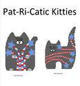 Pattern Leaflet, Pat-Ri-Catic Kitties by KathyBarwickDesign