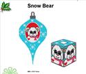 Plastic Canvas Patterns, Snow Bear Wall Hanging Ornament and TB Cover by KathyBarwickDesign