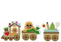Gingerbread train
