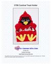 Pattern Leaflet, Cardinal Treat Holder by Plastic-Canvas-Kits.com