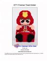 Pattern Leaflet, Fireman Treat Holder by Plastic-Canvas-Kits.com