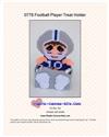 Pattern Leaflet, Football Player Treat Holder by Plastic-Canvas-Kits.com