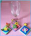 Pattern Leaflet, Glass Stem Charms by Mary T. Cosgrove