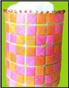 Pattern Leaflet, Bead Topped Basket by Mary T. Cosgrove