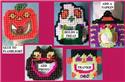 Pattern Leaflet, Fun Halloween Faces by Mary T. Cosgrove