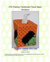 Pattern Leaflet, Peeking Frankenstein Tissue Topper by Plastic-Canvas-Kits.com
