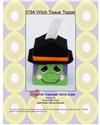 Pattern Leaflet, Witch Tissue Topper by Plastic-Canvas-Kits.com