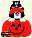 Bat Cat Pumpkin Pile 2017