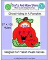 Pattern Leaflet, Ghost Hiding In A Pumpkin 2017 by Crafts And More Store
