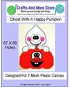 Pattern Leaflet, Ghost With A Happy Pumpkin 2017 by Crafts And More Store