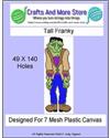 Pattern Leaflet, Tall Franky 2017 by Crafts And More Store