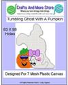 Pattern Leaflet, Tumbling Ghost With A Pumpkin 2017 by Crafts And More Store