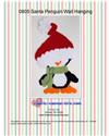 Pattern Leaflet, Christmas Santa Penguin Wall Hanging by Plastic-Canvas-Kits.com