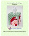 Peeking Santa Tissue Topper