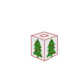 Pattern Leaflet, Decorated Christmas Tree by KathyBarwickDesign