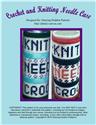 Pattern Leaflet, Crochet and Knitting Needle Case by Dancing Dolphin Patterns