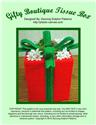 Pattern Leaflet, Gifty Boutique Tissue Box by Dancing Dolphin Patterns
