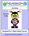 Pattern Leaflet, Bee Mine 2018 by Crafts And More Store