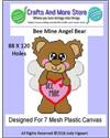 Pattern Leaflet, Bee Mine Angel Bear 2018 by Crafts And More Store