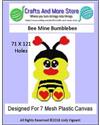 Pattern Leaflet, Bee Mine Bumblebee 2018 by Crafts And More Store