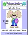 Pattern Leaflet, Big Ears Boy Bunny 2018 by Crafts And More Store