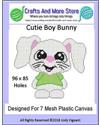Pattern Leaflet, Cutie Boy Bunny 2018 by Crafts And More Store
