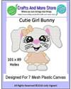 Pattern Leaflet, Cutie Girl Bunny 2018 by Crafts And More Store