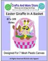 Pattern Leaflet, Easter Giraffe In A Basket 2018 by Crafts And More Store