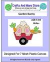 Pattern Leaflet, Garden Bunny 2018 by Crafts And More Store