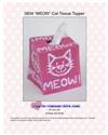 Pattern Leaflet, MEOW Tissue Topper by Plastic-Canvas-Kits.com
