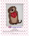Pattern Leaflet, Valentine's Day Otter Wall Hanging by Plastic-Canvas-Kits.com
