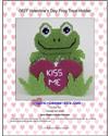 Pattern Leaflet, Valntine's Day Frog Treat Holder by Plastic-Canvas-Kits.com