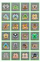 24 Cuddly Critter Magnets