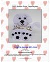 Pattern Leaflet, Bichon Frise Dog Treat Holder by Plastic-Canvas-Kits.com