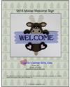 Pattern Leaflet, Moose Welcome Sign by Plastic-Canvas-Kits.com