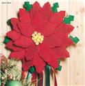 Poinsettia Door Decor