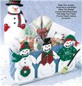 Pattern Leaflet, Snowmen Card Holder by DRG