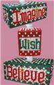 Pattern Leaflet, Imagine... Wish... Believe by Mary T. Cosgrove