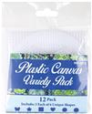  Sheets & Shape, Plastic Canvas Shapes 7 Count 12/Pkg by JANLYNN