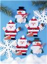  Kit, Santa & Snowman by Design Works