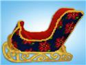  Kit, Poinsettia Sleigh by Design Works