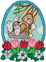  Kit, Bunny on a Swing by Design Works