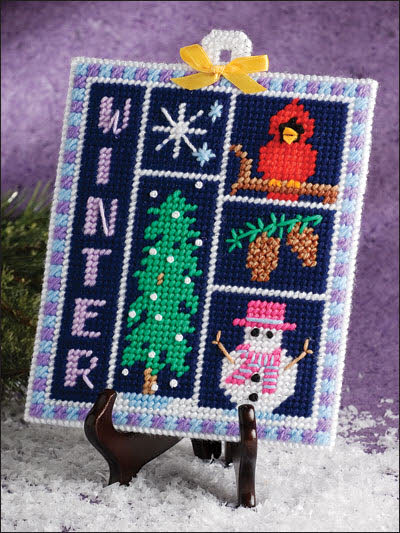 Winter Sampler | Plastic Canvas Pattern