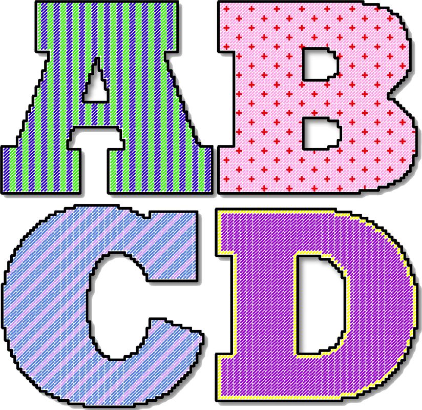 26 Large Door Letters 26-large-door-letters-plastic-canvas-pattern
