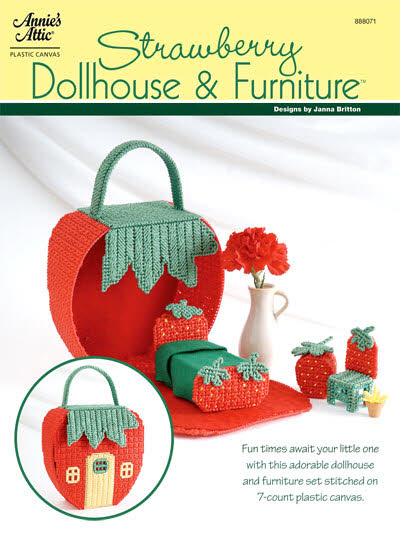 Brochure Annie's Fashion Doll - Toile Plastique - Club Décoration Salle à Manger - OOP - NEUF