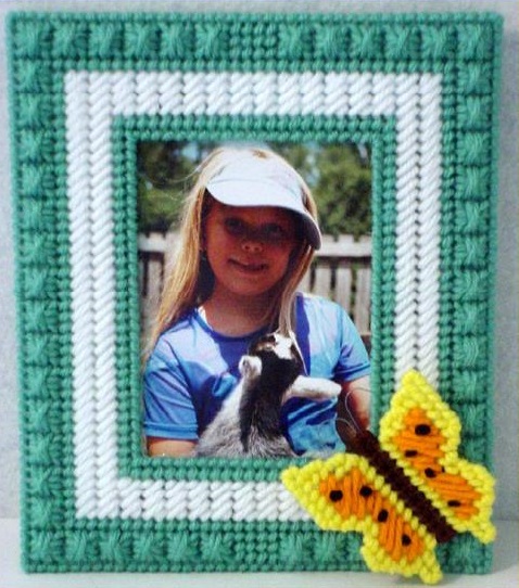 "Pretty Butterfly Picture Frame"