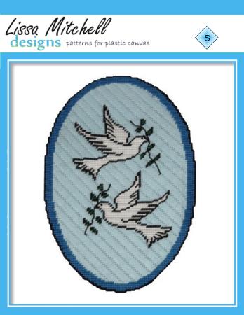 "Doves Wall Hanging - Single Page Pattern"