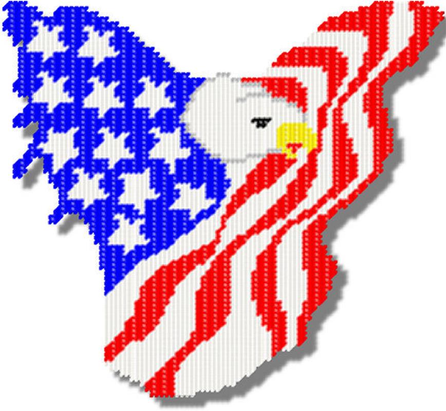 American Eagle Plastic Canvas Pattern